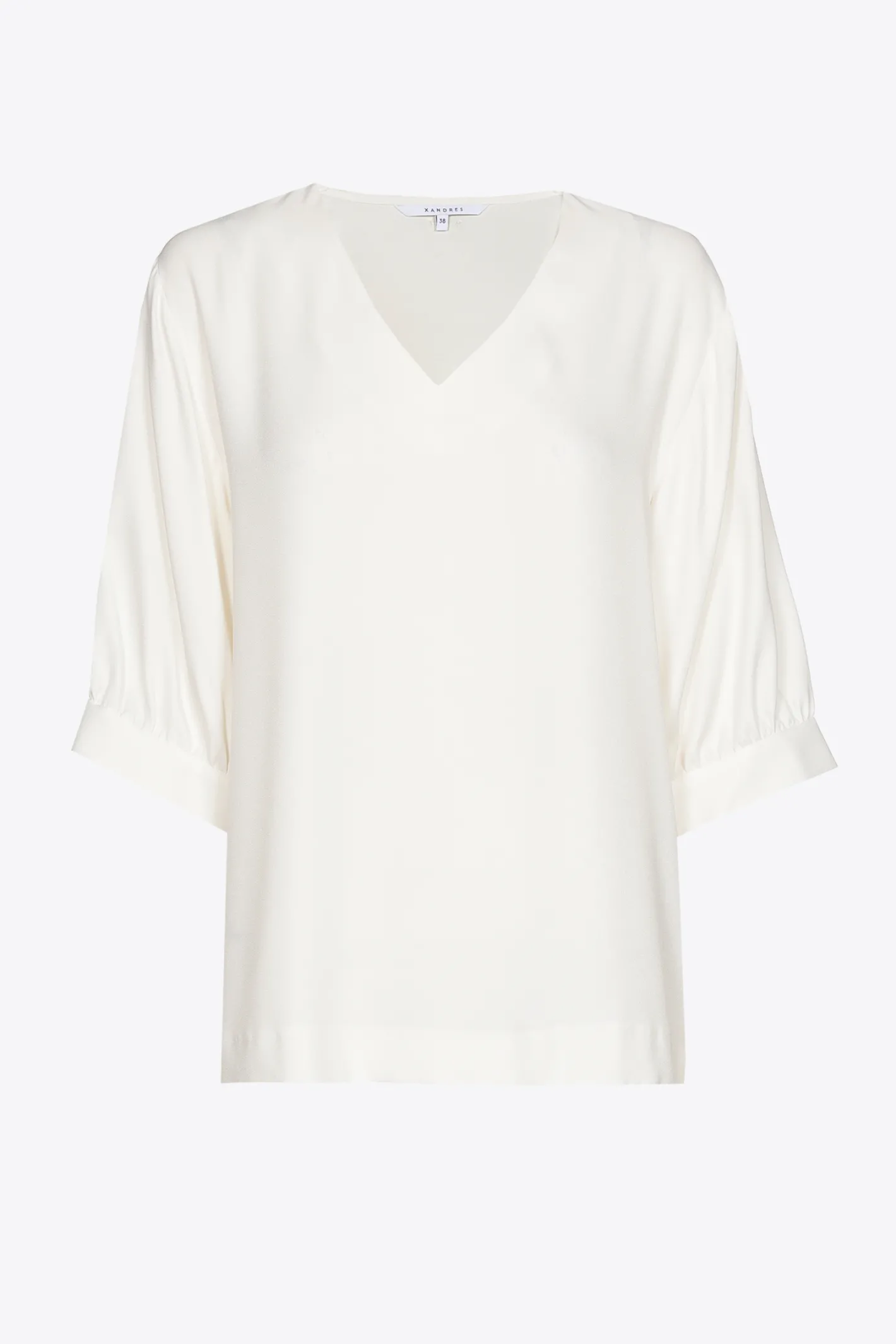 Cheap Blouse met gefronste mouwen DAMES Xandres Plus