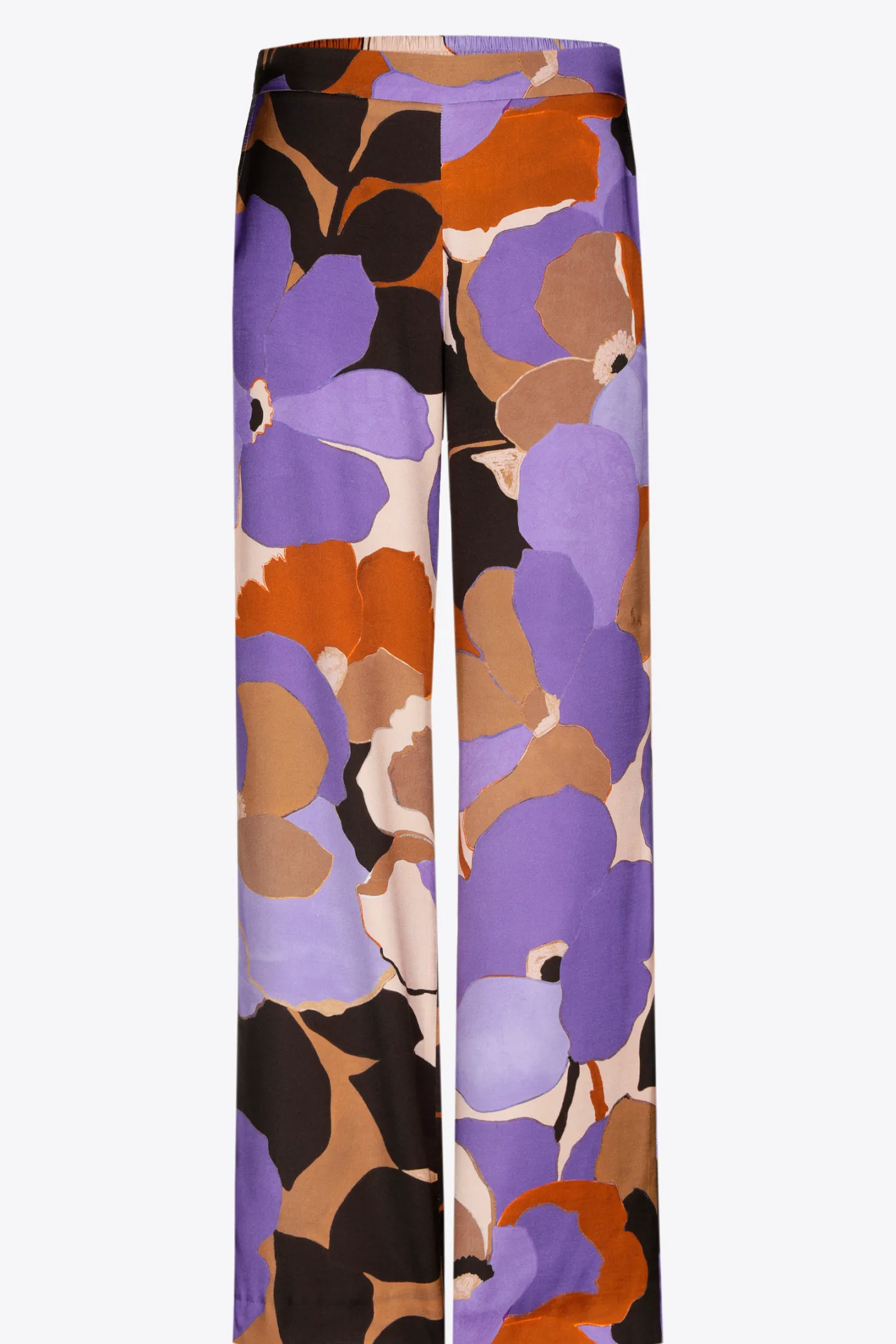 Store Broek met bloemenprint DAMES Xandres Plus