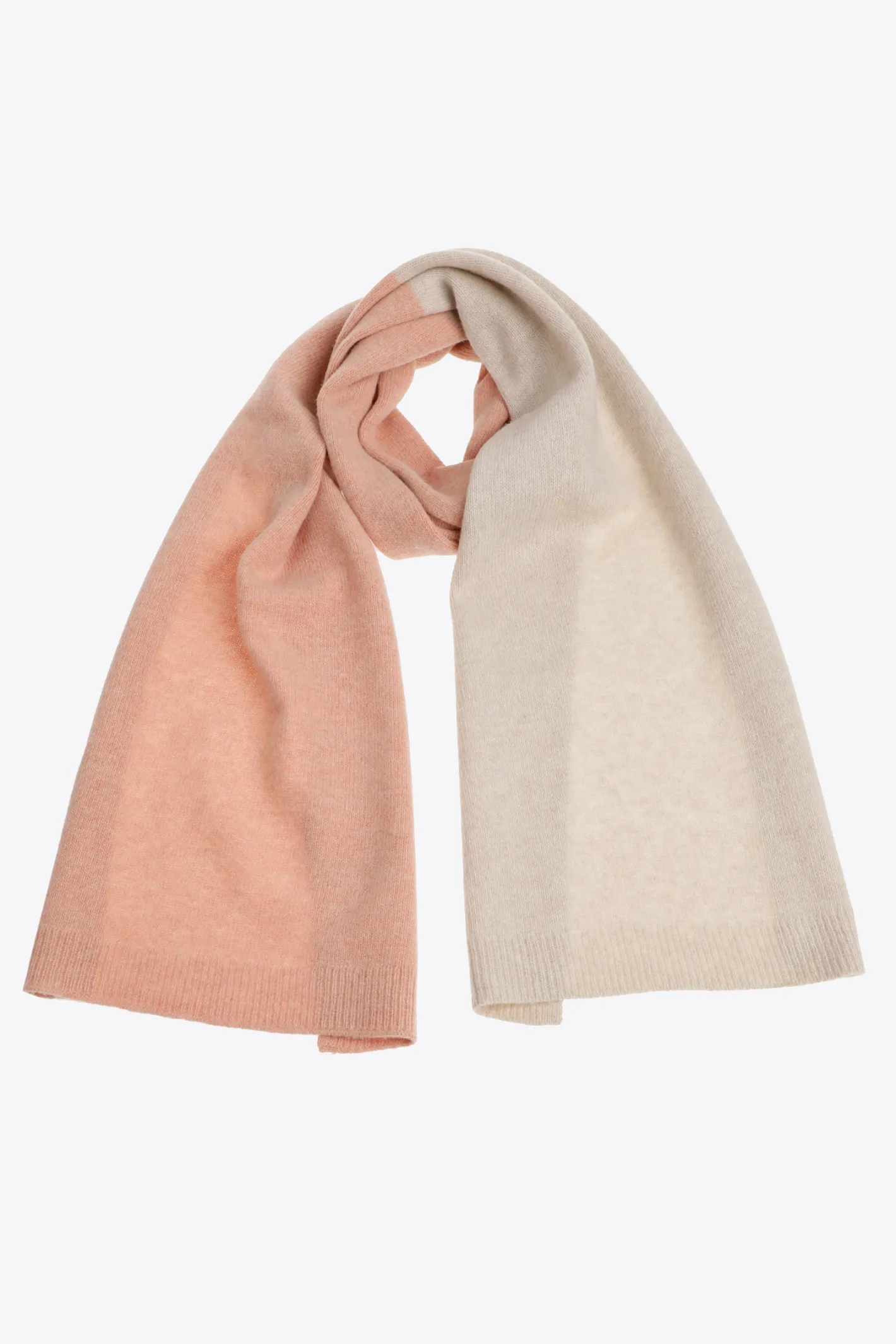Discount Colorblock sjaal met fijne wol DAMES Xandres Plus | Accessoires