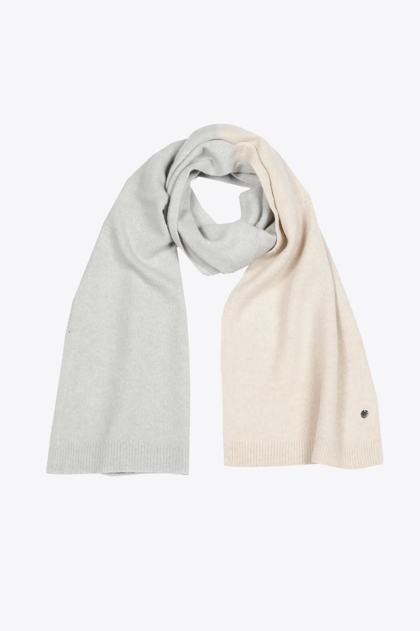 Hot Colorblock sjaal met fijne wol DAMES Xandres Plus | Accessoires