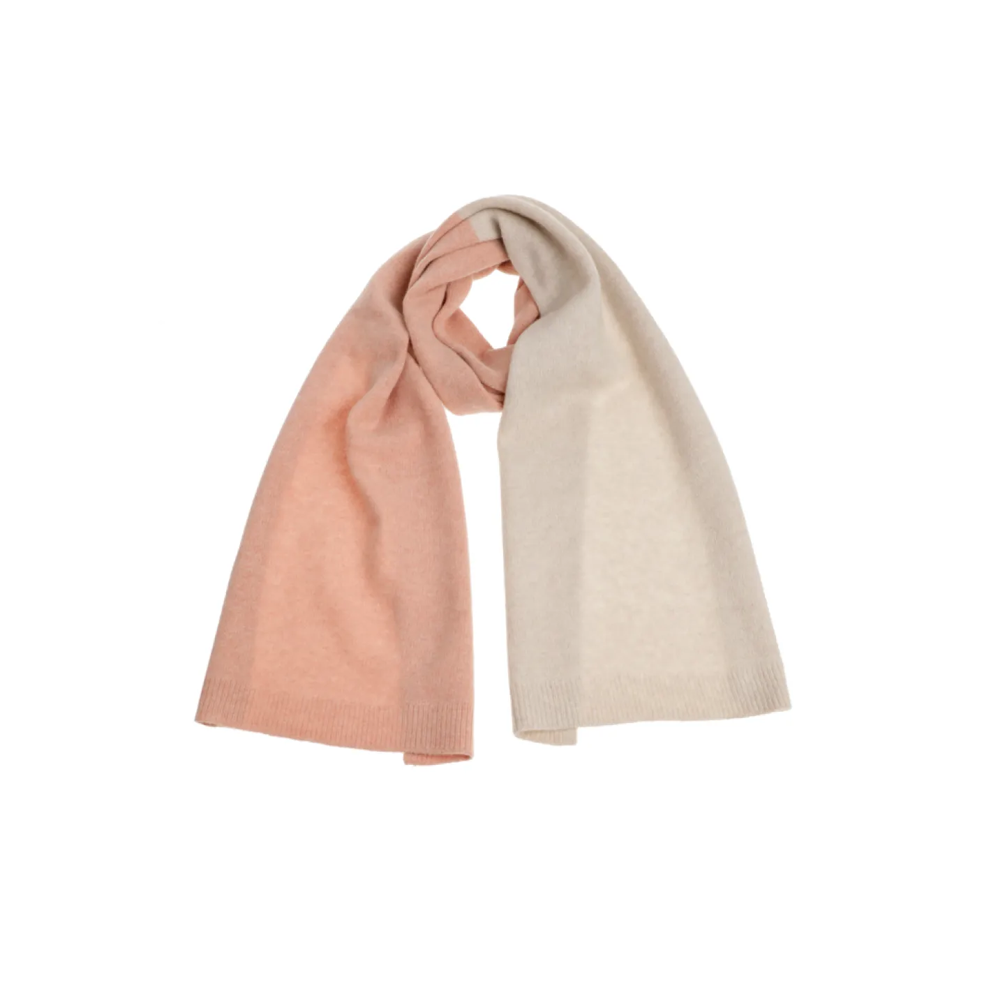 Discount Colorblock sjaal met fijne wol DAMES Xandres Plus | Accessoires