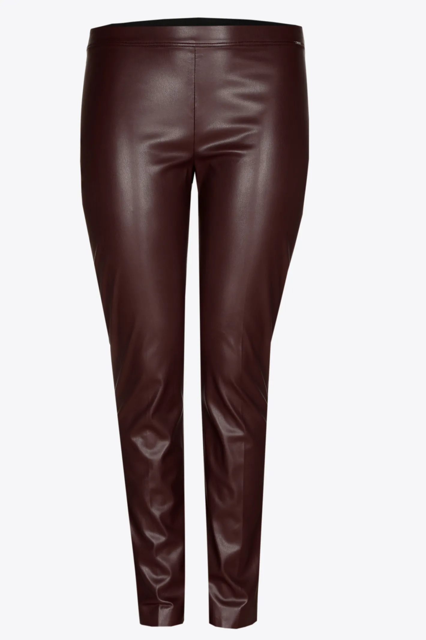 Flash Sale Faux leather broek met elastiek DAMES Xandres Plus | Broeken