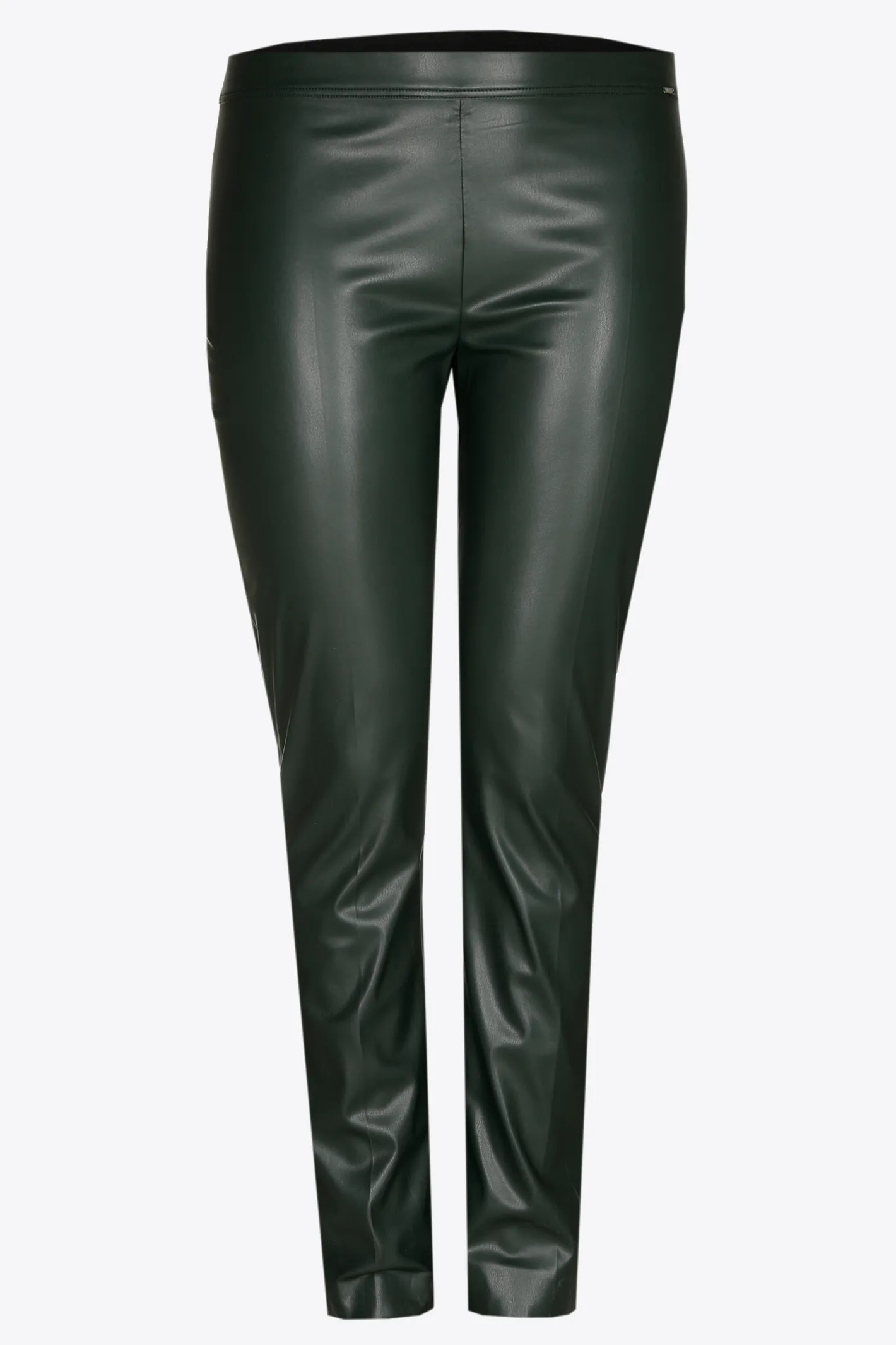 Store Faux leather broek met elastiek DAMES Xandres Plus | Broeken