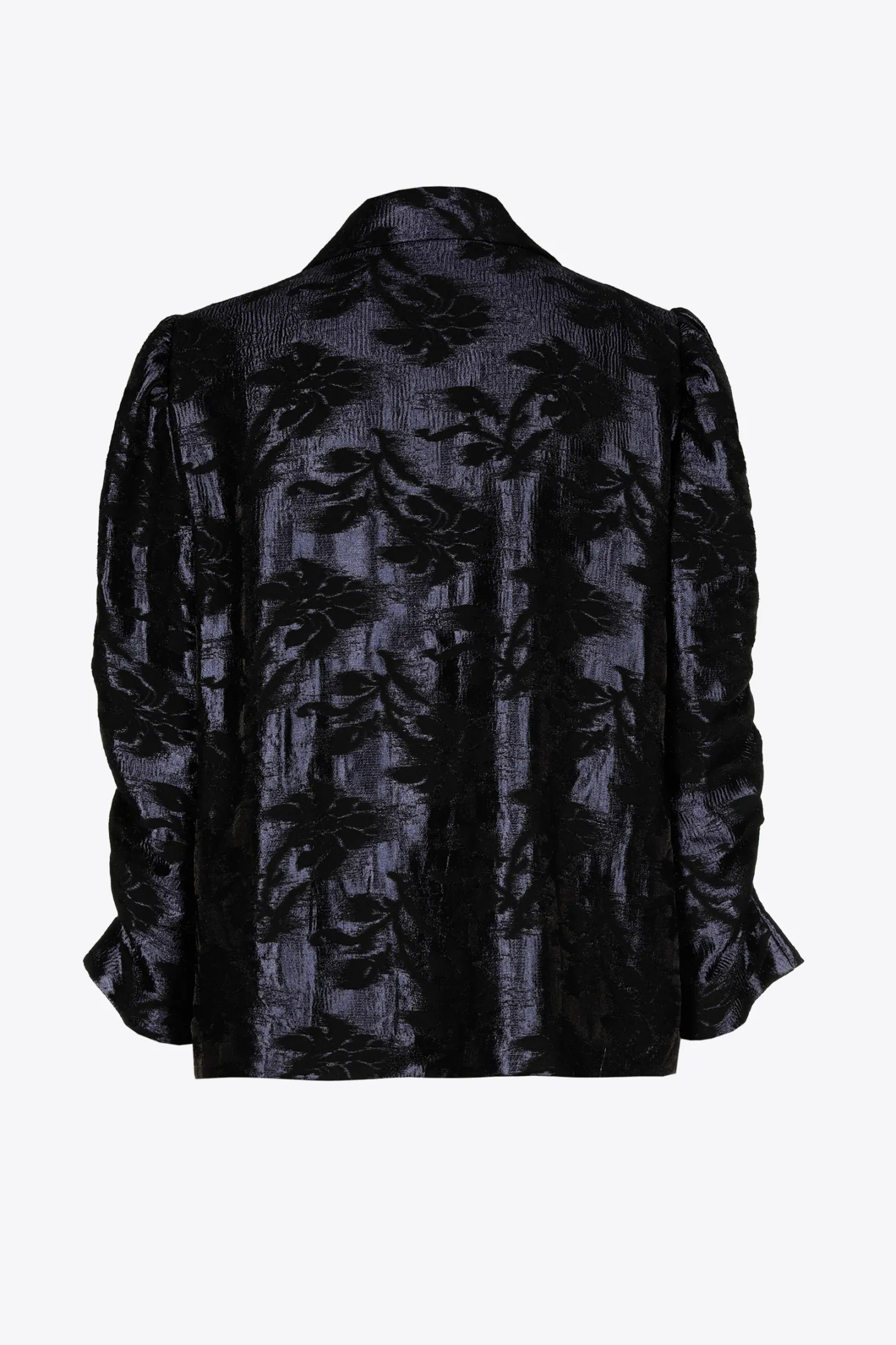 Sale Jacquard blouse met bloemenprint DAMES Blouses