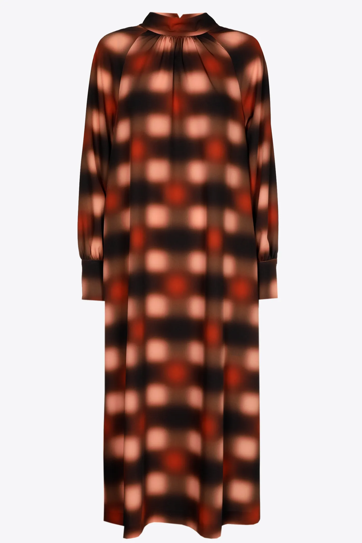 Discount Jurk met blurred print DAMES Jurken