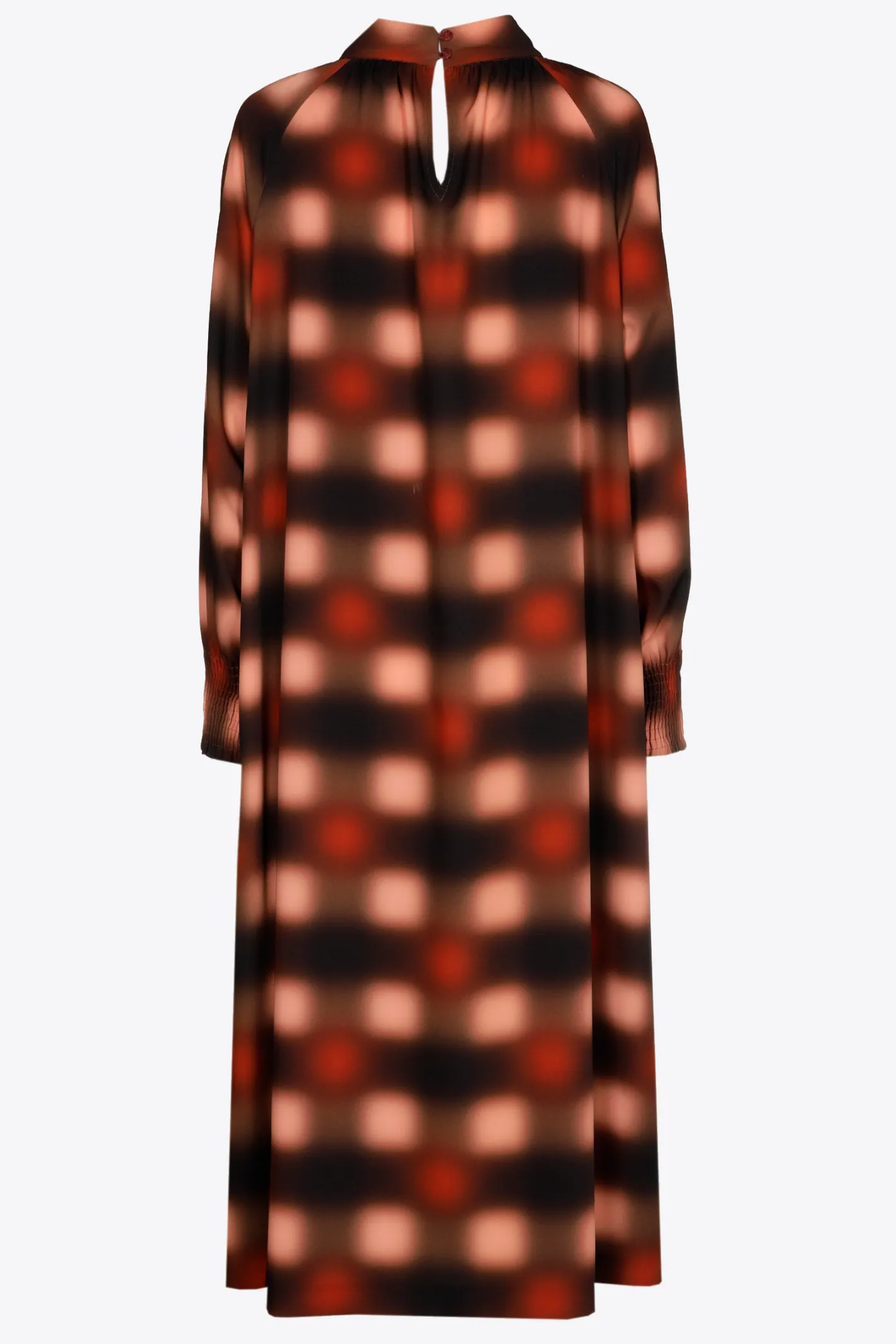 Discount Jurk met blurred print DAMES Jurken