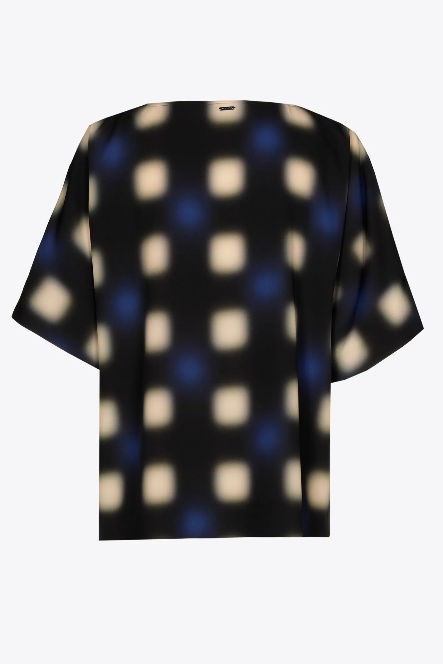 Sale Top met blurred print DAMES Xandres Plus | Blouses