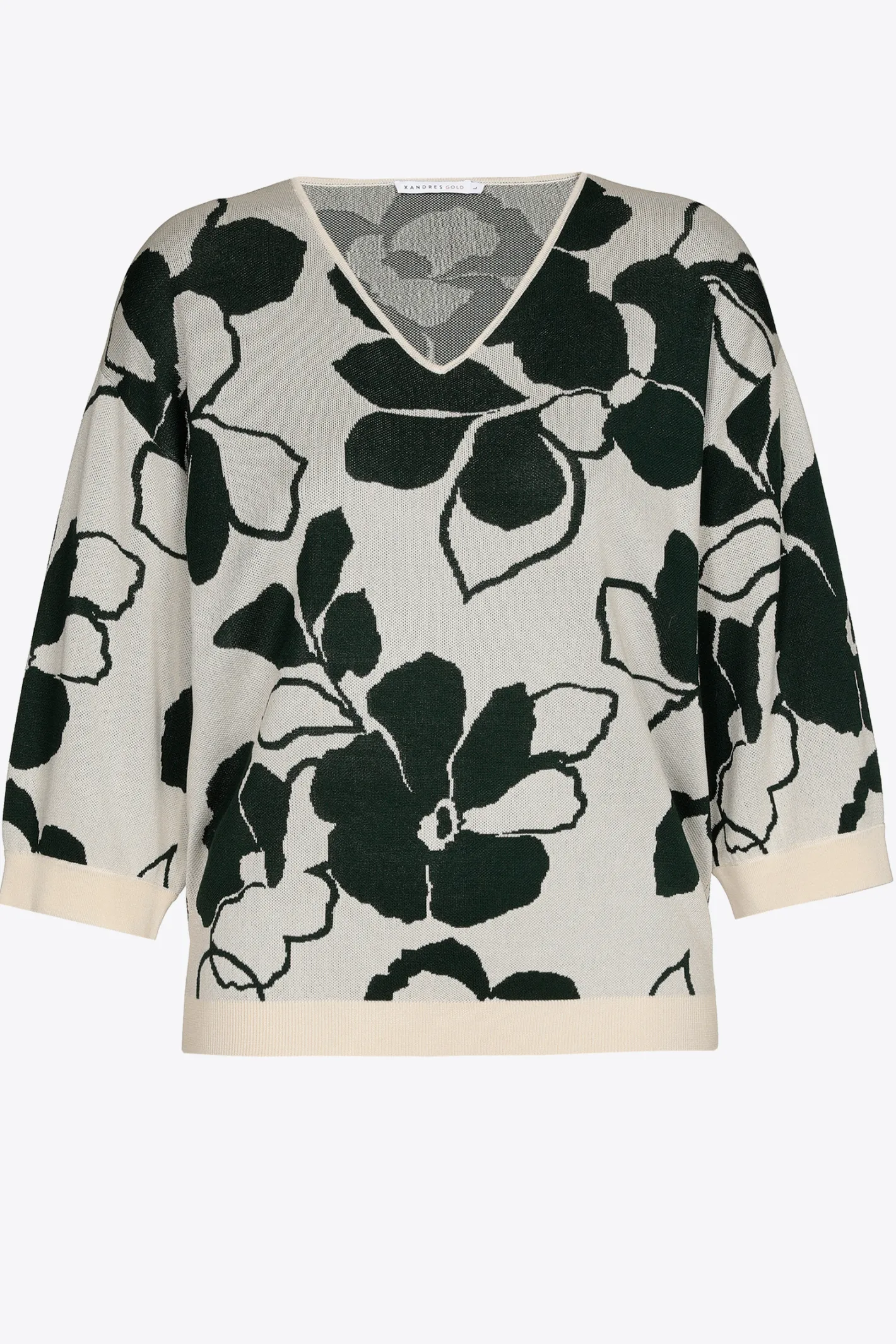 Cheap Volumineuze pull met bloemenprint DAMES Xandres Plus | Truien & Cardigans