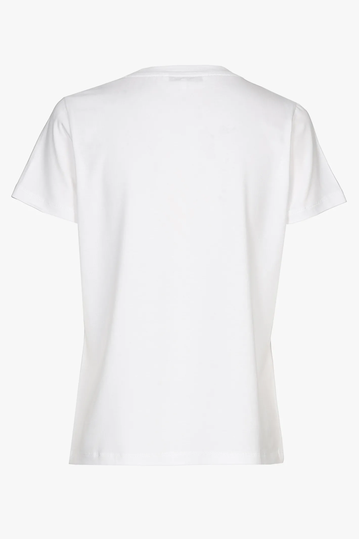 Store Wit T-shirt met ronde hals en korte mouwen DAMES Xandres Plus | Essentials