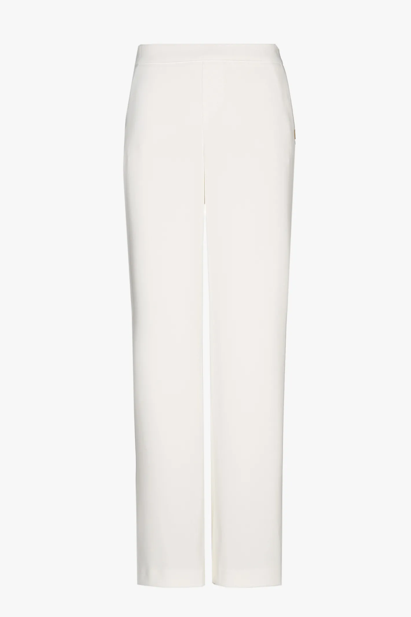 Online Witte losse broek DAMES Xandres Plus | Essentials